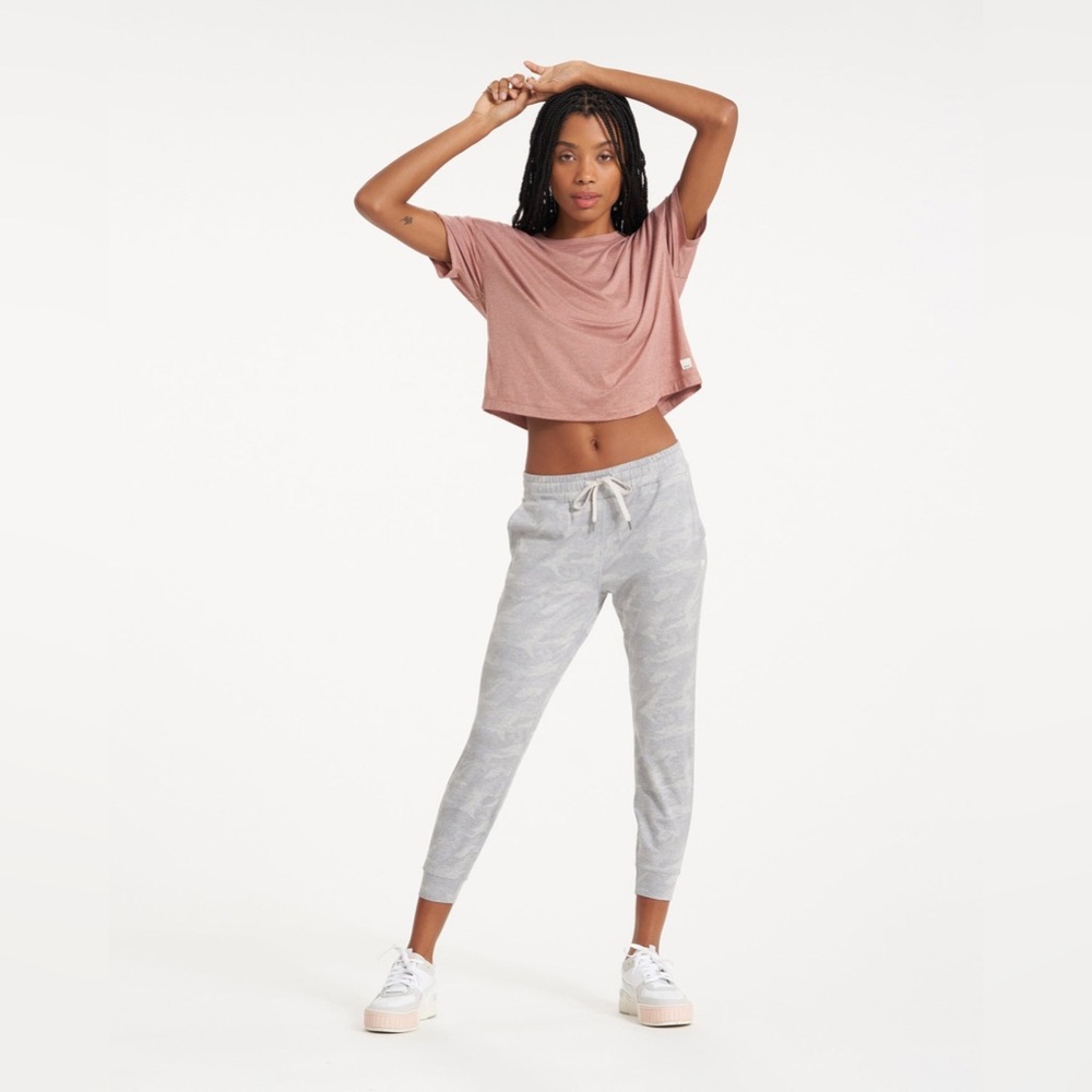 Vuori Light Gray Camouflage Joggers
